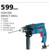 Bosch GSB1300 Impact Drill 1250364-Each