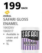 Medal Safari Gloss Enamel-5Ltr Each