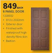 Swartland 8 Panel Door-813 x 2032mm 