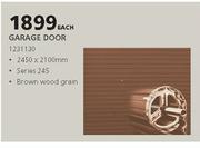 Garage Door-2450 x 2100mm 