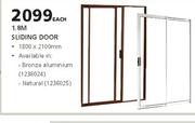 ROBMEG Steel 1.8M Sliding Door-1800 x 2100mm 