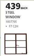 ROBMEG Steel Steel Window-Each
