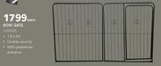 Bow Gate-1.8 x 3m Each