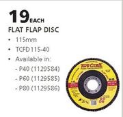 Tork Craft Flatp Disc 115mm-Each