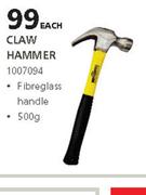 Living Stone Claw Hammer-500g Each