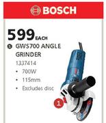 Bosch GWS700 Angle Grinder 700W-Each