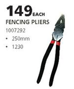 Living Stone Fencing Pliers 250mm 1230-Each