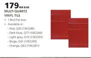 Multi Quartz Vinyl Tile-Per Box