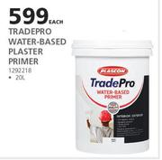 Plascon Tradepro Water-Based Plaster Primer 1292218-20Ltr