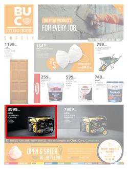 Buco Coastal Merchant : The Right Products For Every Job (15 September - 4  October 2020), page 1