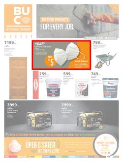 Buco Coastal Merchant : The Right Products For Every Job (15 September - 4  October 2020), page 1