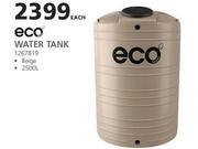 Eco 2500Ltr Water Tank 1267819-Each