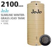 Jojo 1000Ltr Slimline Winter-Grass Tank 1281587-Each
