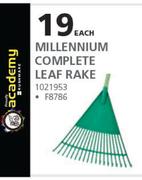 Academy Millennium Complete Leaf Rake 1021953-Each
