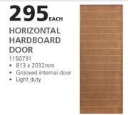 Swartland Horizontal Harboard Door-813 x 2032mm