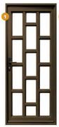 Aluminium Doors Staggered-900 x 2100mm Each