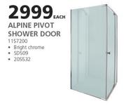 Alpine Pivot Shower Door-Each