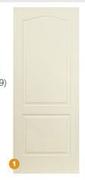 Swartland Deep Moulded Doors 2 Panel Classique-813 x 2032mm