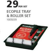 Ecopile Tray & Roller Set-Per Set