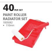 Paint Roller Radiator Set 110mm-Each