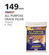 Powafix 10kg All Purpose Crack Filler-Each