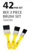 2Academy Bee 3 Piece Brush Set-Per Set