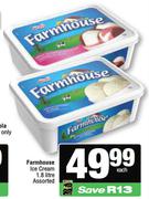 Farmhouse Ice Cream Assorted-1.8L Each