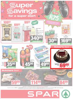 SPAR & SUPERSPAR KwaZulu-Natal Country : Super Savings (29 December 2025 - 04 January 2026), page 1