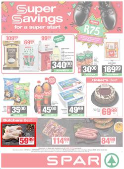 SPAR & SUPERSPAR KwaZulu-Natal Country : Super Savings (29 December 2025 - 04 January 2026), page 1