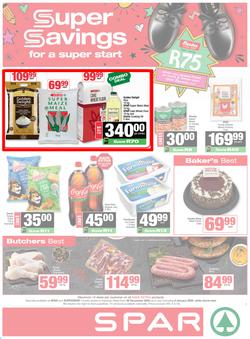 SPAR & SUPERSPAR KwaZulu-Natal Country : Super Savings (29 December 2025 - 04 January 2026), page 1