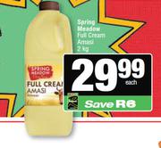 Spring Meadow Full Cream Amasi-2Kg Each