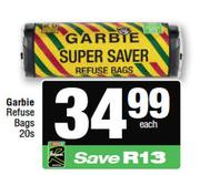 Garbie Refuse Bags-20s Each