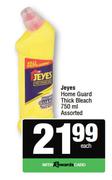 Jeyes Home Guard Thick Bleach Assorted-750ml Each