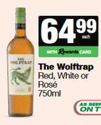 The Wolftrap Red, White Or Rose-750ml Each