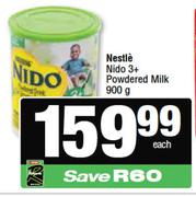 Nestle Nido 3+ Powdered Milk-900g