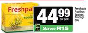 Freshpak Rooibos Tagless Teabags-80s Per Pack