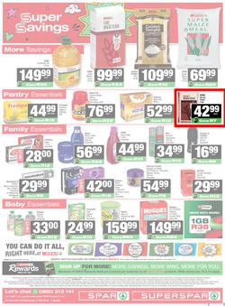 SPAR & SUPERSPAR KwaZulu-Natal Country : Super Savings (29 December 2025 - 04 January 2026), page 8