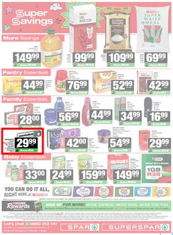 SPAR & SUPERSPAR KwaZulu-Natal Country : Super Savings (29 December 2025 - 04 January 2026), page 8