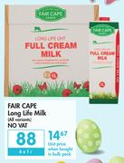 Fair Cape Long Life Milk (All Variants)-6 x 1L