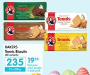 Bakers Tennis Biscuits (All Variants)-12 x 200g