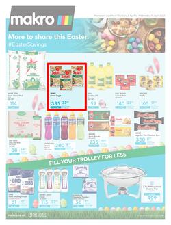 Makro Cape Town : Easter Food (06 April - 19 April 2023), page 1