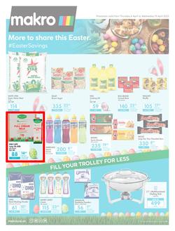 Makro Cape Town : Easter Food (06 April - 19 April 2023), page 1