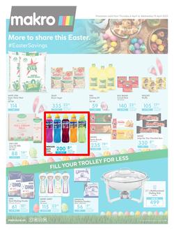 Makro Cape Town : Easter Food (06 April - 19 April 2023), page 1
