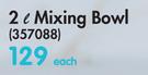 2L Mixing Bowl-Each