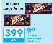 Cadbury Large Astros-40's