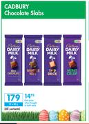 Cadbury Chocolate Slabs-12 x 80g