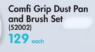 Addis Comfi Grip Dust Pan & Brush Set-Each