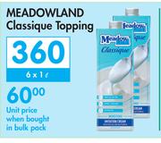 Meadow Land Classique Topping-6 x 1L