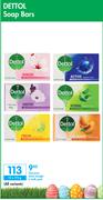 Dettol Soap Bars-12 x 175g