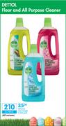 Dettol Floor & All Purpose Cleaner-6 x 750ml